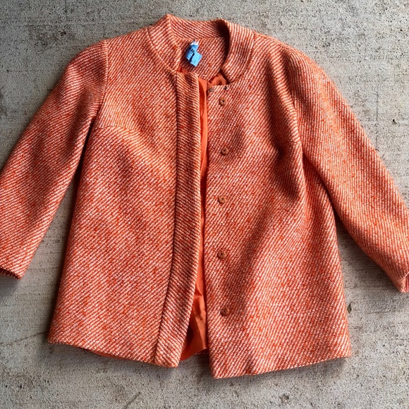 Vintage Houndstooth Coat - Picture 1 of 7